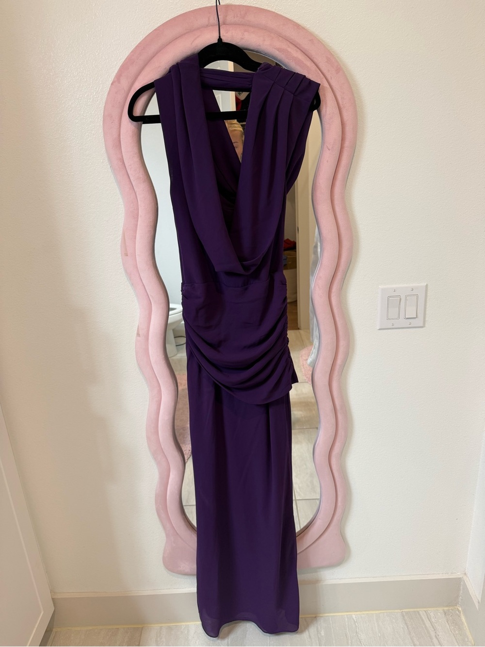 Meshki Purple Gown